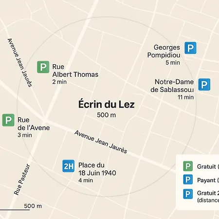 Sejour A L'ecrin Du Lez Apartman
