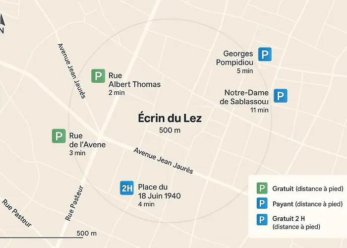 Sejour A L'ecrin Du Lez Apartament